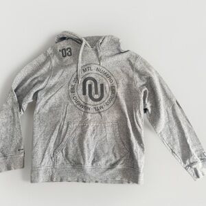 MTL NUMERO Men’s Grey Vintage Logo Hoodie/Pull Over/Top/Sweatshirt Size XL